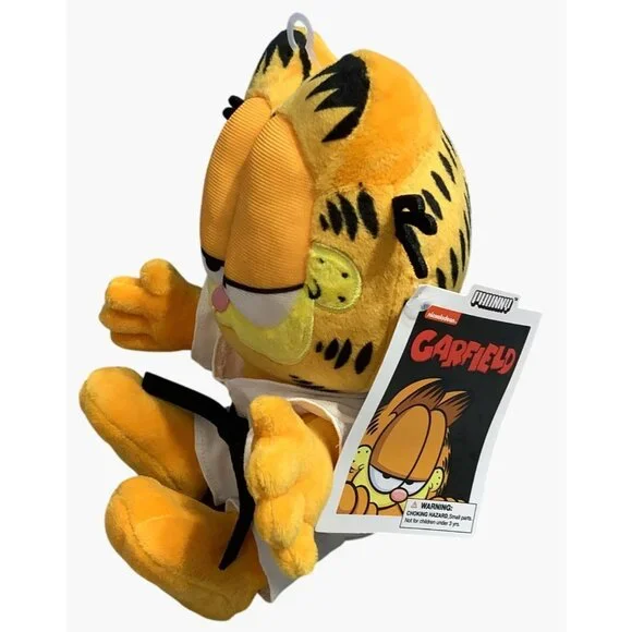 Kidrobot Garfield Phunny Karate Plush Toy With Tag 8" Collectible - Picture 2 of 6